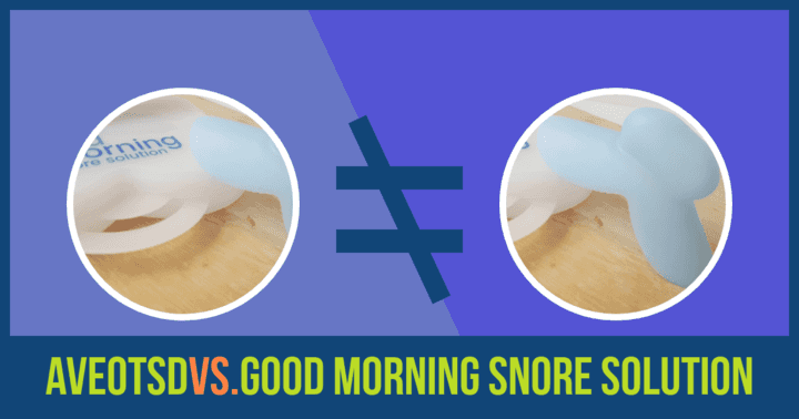AVEOtsd vs. Good Morning Snore Solution