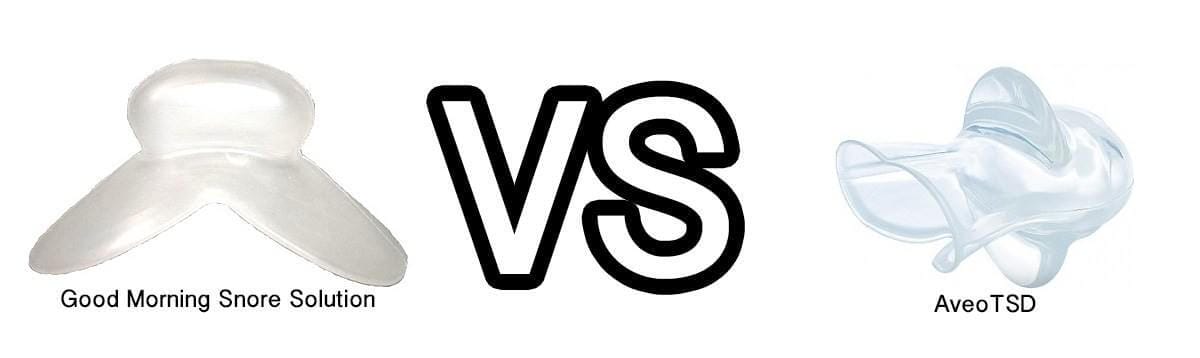 AVEOtsd vs Good Morning Snore Solution reviews