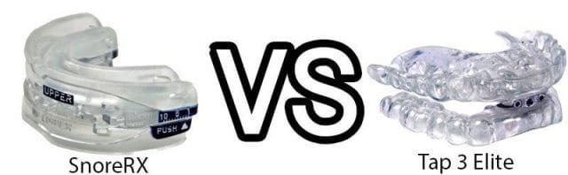 SnoreRX vs Tap 3 Elite