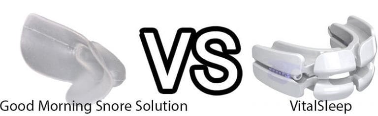 Good Morning Snore Solution vs VitalSleep