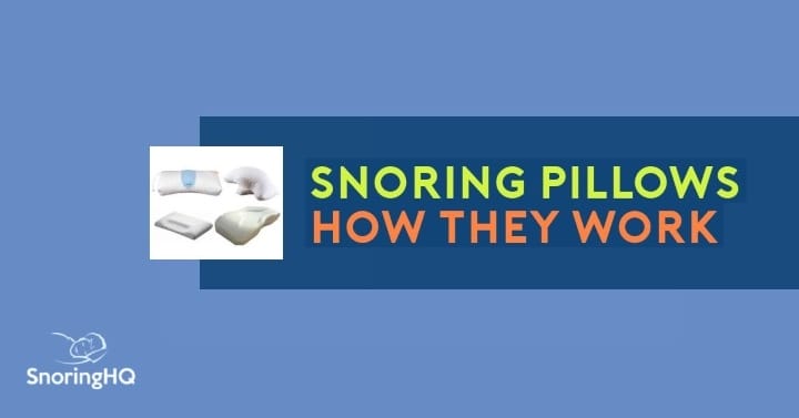 Snoring Pillows How They Work