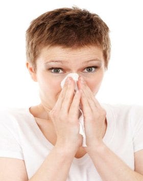 women with sinus issues