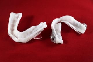 2 molded mandibular advancement devices 2 molded mandibular advancement devices