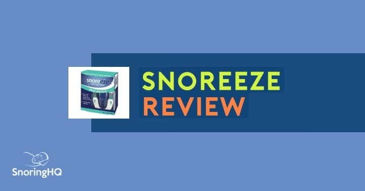 My Review of the Snoreeze Oral Device