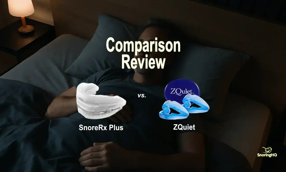 SnoreRx Plus vs. ZQuiet