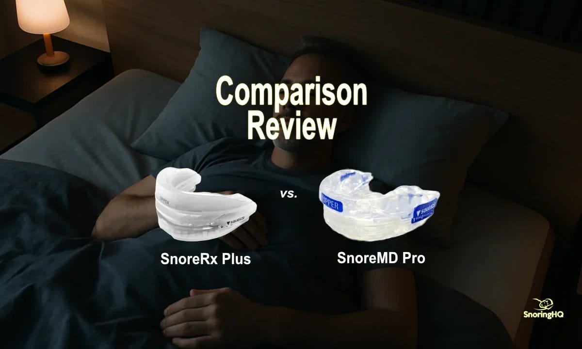SnoreRx Plus vs SnoreMD Pro