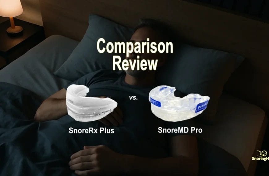 SnoreRx Plus vs SnoreMD Pro