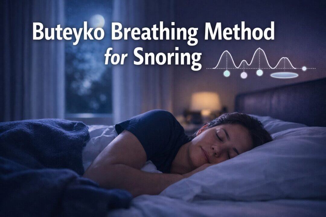 Buteyko Breathing Method for Snoring: Curing Hyperventilation at Night